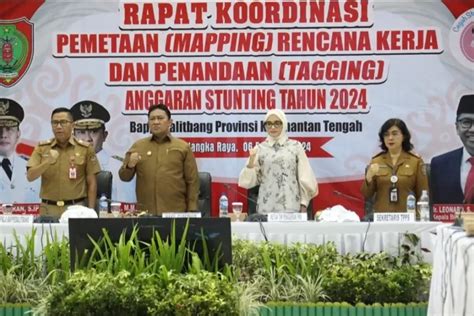 Wagub Kalteng Buka Rakor Pemetaan Rencana Kerja Dan Penandaan Anggaran