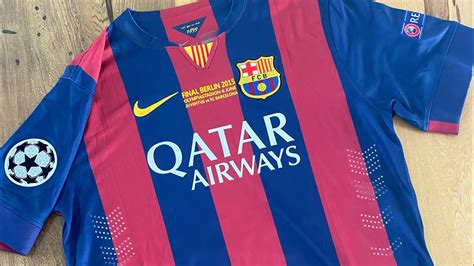 Rese A Camiseta Barcelona Titular Edici N Final Champions League