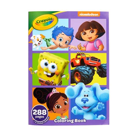 Crayola Nick Jr Coloring Book