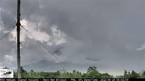 Volcanic eruption in Papua New Guinea visible from space | Fox Weather