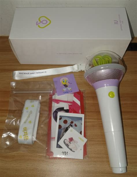 IU Official Lightstick I KE Ver 3 Tweety Confetti Pob Hobbies