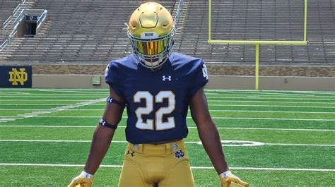 Running Back Daniel Anderson Commits To Notre Dame Sports Illustrated