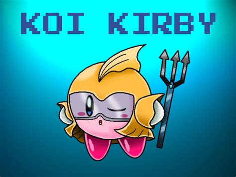 Koi Kirby By The Super Brawl Girl On Deviantart