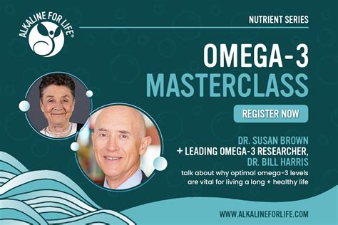 Omega 3 Masterclass With Dr Bill Harris And Dr Susan Brown