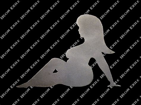 Thick Trucker Lady Style 02 Sexy Mudflap Girl Lh Etsy