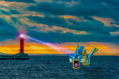 Gyarados Pokemon Deniz Feneri Pixabay De Cretsiz Foto Raf Pixabay