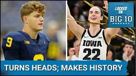 JJ McCarthy Turns Heads At Combine; Caitlin Clark Does It Again! | kvue.com