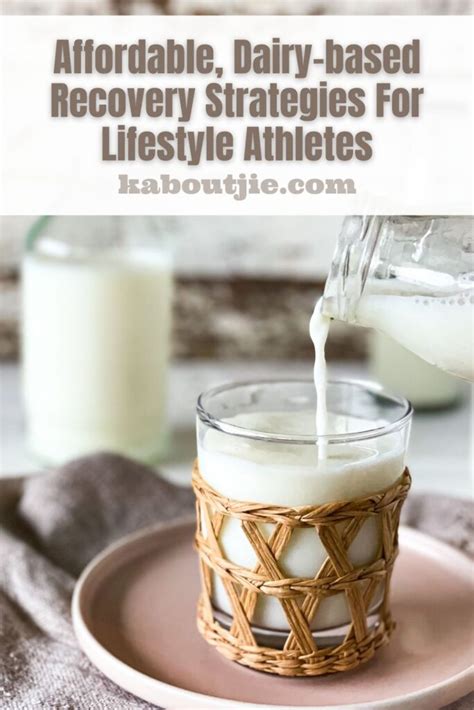 Affordable Dairy Based Recovery Strategies For Lifestyle Athletes