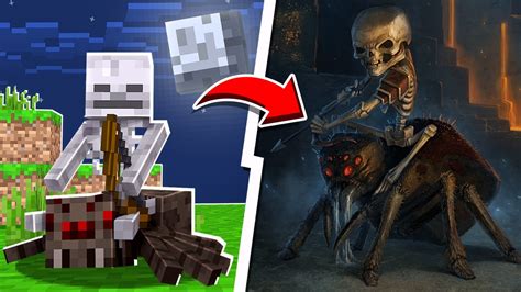 MOBS DO MINECRAFT NA VIDA REAL YouTube