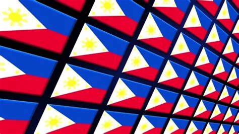 Philippines Flag Animated Background 3d ... | Stock Video | Pond5