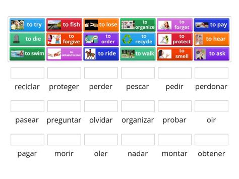 Imperfect Verbs In Spanish Une Las Parejas