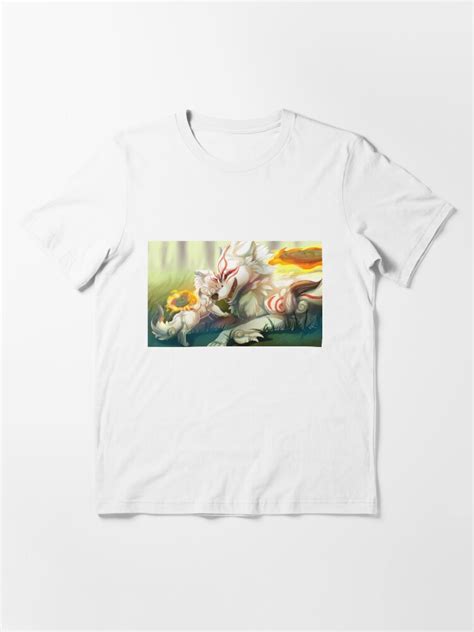 Okami Amaterasu And Chibiterasu T Shirt For Sale By LeoKatana