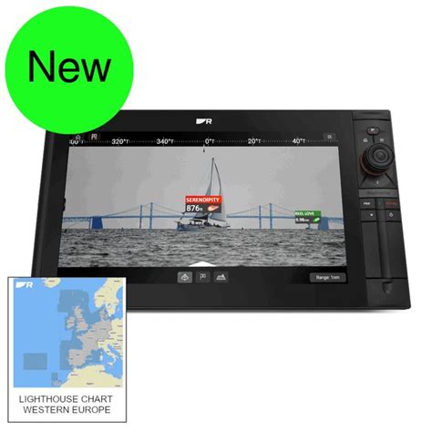 Raymarine Axiom Pro Rvm Display Western Europe Lighthouse Chart