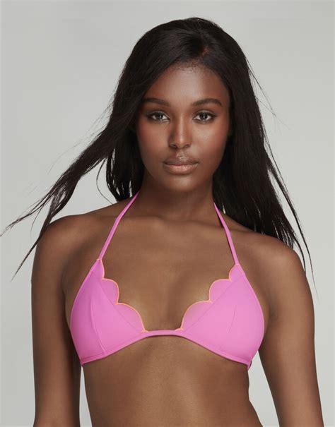 Agent Provocateur Lorna Tie Side Bikini Top ShopStyle Two Piece Swimsuits