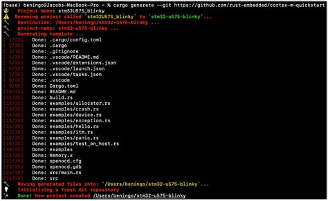 Embedded Rust The Cortex M Quickstart Template