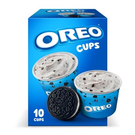 Oreo Frozen Dairy Dessert Cups 10 Ct Ralphs