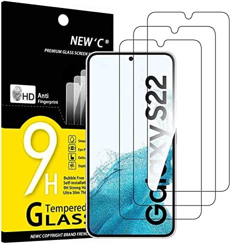 TAURI 2 2 Pack Designed For Samsung Galaxy S22 Ultra Screen Protector