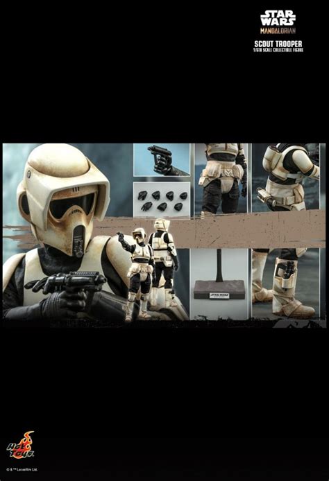 Scout Trooper Aus Der Disney Serie The Mandalorian Von Hot Toys TMS016