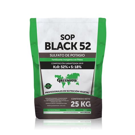 Sop Black 52 Greenhow