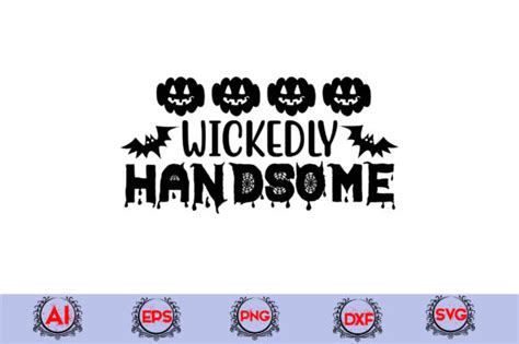 Wickedly Handsome Graphic By Svgcuts Creative Fabrica