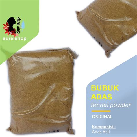 Jual Bubuk Adas 250 Gram 500 Gram 1 Kg Fennel Ground Shopee Indonesia