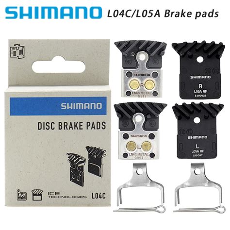 Shimano L C J A L A Disc Brake Pad For Mtb Road Bike Resin With Fin