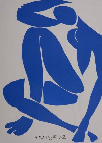 Henri Matisse Nu Bleu IV 1958 Lithografie Auf Papier Bei Pamono Kaufen