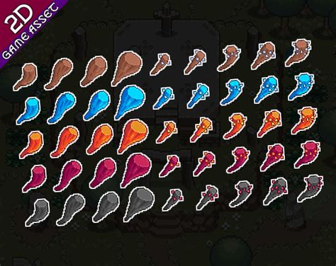 Item Icons - Weapons 32x32 Pixelart by ELV Games