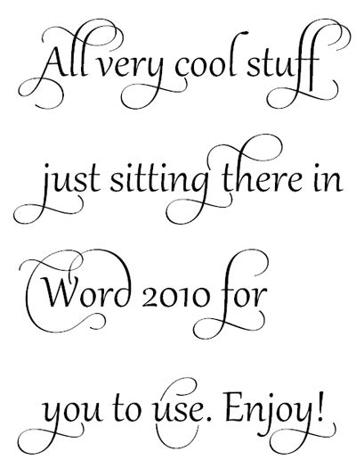 11 Cool Word Fonts Images - Cool Fonts Microsoft Word, Cool Fonts ...