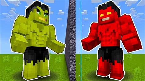 HICE TRAMPAS Con SUPER HULK En Una BATALLA De MOBS Minecraft YouTube