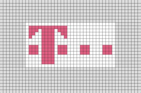 Deutsche Telekom Pixel Art Pixel Art Bit Art Cross Stitch Boards