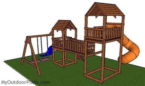 Kids Playset Plans - PART 2 | MyOutdoorPlans