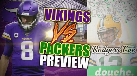 Vikings Packers Preview 5 Keys To Victory Youtube