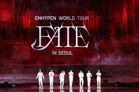 ENHYPEN world tour "FATE" Seoul performances 7/29/23-07/30/23 | Celeb ...