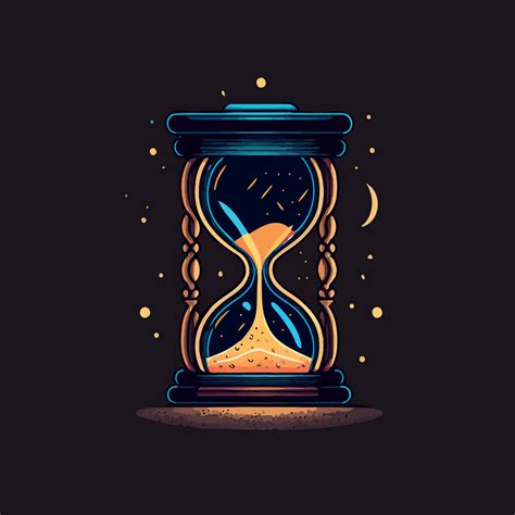 Sand clock hourglass time 17725707 Vector Art at Vecteezy