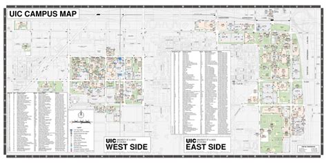 UIC Chicago Campus Map