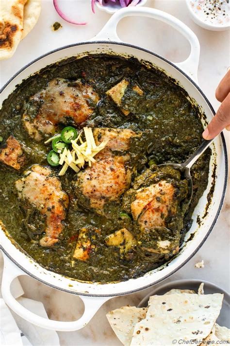 Chicken Saag Recipe