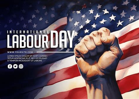 Premium Psd Psd Labor Day Social Media Post Design With Background