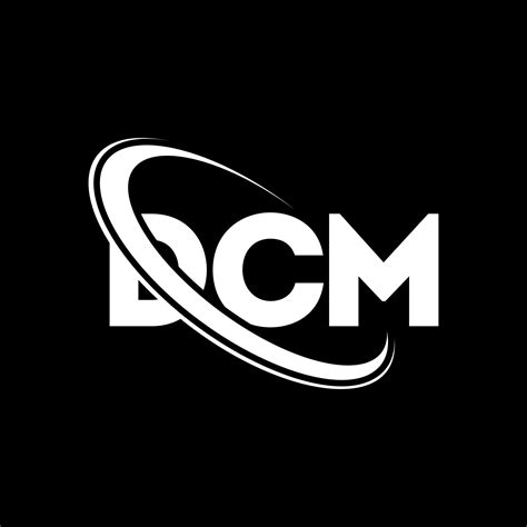 DCM logo. DCM letter. DCM letter logo design. Initials DCM logo linked ...