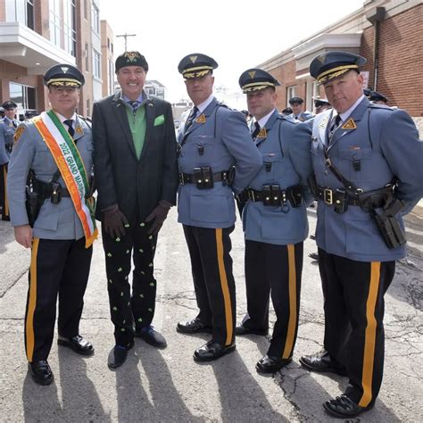 Njsp State Police On Twitter Colonel Leads St Patricks Parade As