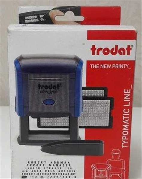 Самонаборный штамп trodat printy 4928 typo 06253 Москва | Оргтехника и ...