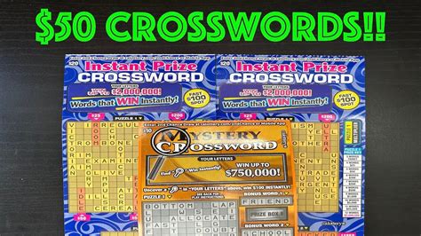 Crosswords Day Ca Scratchers Youtube