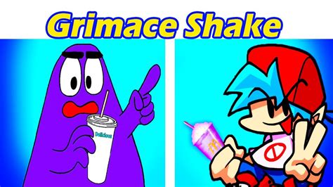 Grimace Shake Vs Friday Night Funkin Mcdonald The Grimming Fnf Mod