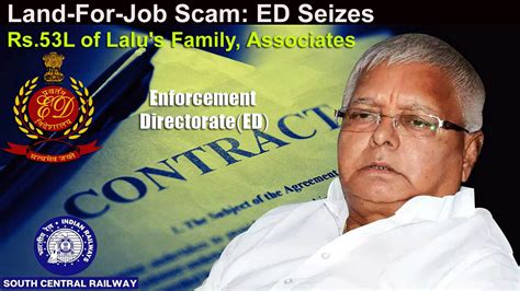 Land For Job Scam Case Rjd Lalu Prasad Yadav Today Tejaswi S