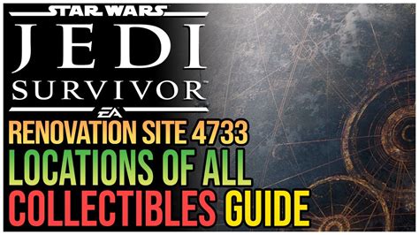 All Renovation Site 4733 Collectibles Star Wars Jedi Survivor Youtube