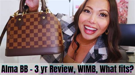 Louis Vuitton Alma Bb 3 Year Review Whats In My Bag What Fits And Strap Alternatives Almabb