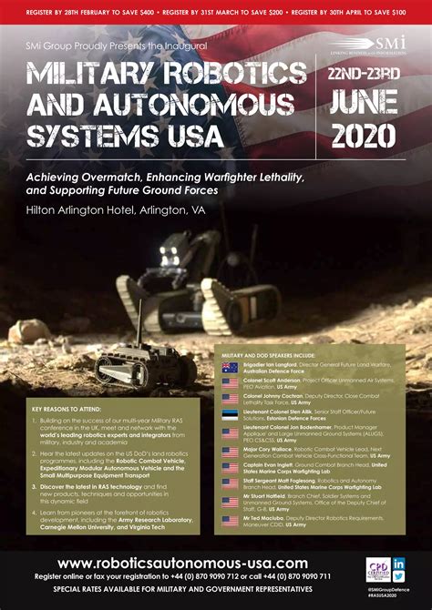 Smi Group S Military Robotics And Autonomous Systems Usa