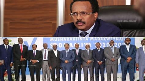 Midowga Musharaxiinta Oo Ku Eedeeyay Farmaajo In Aay Boob Ku Hayso