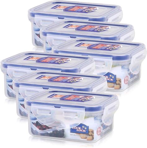 Lock Lock HPL 805 Multifunctional Food Storage Containers Set Of 6