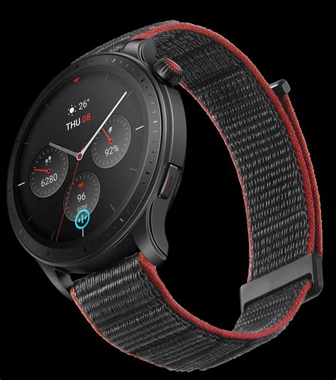 Išmanusis laikrodis Amazfit GTR 4 Nerūdijančio plieno korpusas su